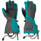 Outdoor Research Arete Gloves - Women's-Small-Charcoal/Alpine Lake