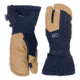 Outdoor Research Arete Modular Gore-Tex 3-Finger Gloves, Black/Dark Natural, M, 3221532508007