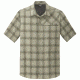 Outdoor Research Astroman Short Sleeve Sun Shirt, Men's, Cairn Plaid, L, 242849-cairn plaid-L