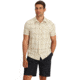 Outdoor Research Astroman Short Sleeve Sun Shirt - Men's, Oyster Plaid, M, 2822782709007