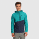 Outdoor Research Astroman Sun Hoodie - Mens, Tropical/Naval Blue, XL, 2822822351009