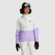Outdoor Research Carbide Jacket - Womens, Snow/Lavender, Large, 2775812558008