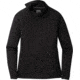 Outdoor Research Chain Reaction Quarter Zip - Womens, Black, Medium, 2776080001007