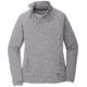Outdoor Research Chain Reaction Quarter Zip - Womens, Lt Pwtr Hthr, Extra Large, 2776081811009