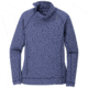 Outdoor Research Chain Reaction Quarter Zip - Womens, Twilight Hth, Extra Small, 2776081817005