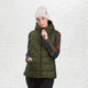 Outdoor Research Coldfront Hooded Down Vest - Womens, Loden, Extra Small, 2832001943005