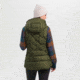 Outdoor Research Coldfront Hooded Down Vest - Womens, Loden, Extra Small, 2832001943005