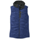 Outdoor Research Deviator Hooded Vest, Mens, Baltic/Charcoal, S, 253965-baltic/charcoal-S