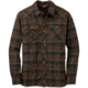 Outdoor Research Feedback Flannel Shirt - Men's-Earth/Black-Small
