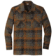Outdoor Research Feedback Flannel Shirt - Mens, Fatigue Pld, Small, 2428621848006