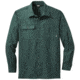 Outdoor Research Feedback Flannel Shirt - Mens, Fir, Medium, 2428621858007
