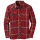 Outdoor Research Feedback Flannel Shirt - Mens, Firebrick Plaid, XXL, 2428621403010