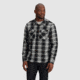 Outdoor Research Feedback Flannel Twill Shirt - Mens, Black Plaid, Medium, 3005131107007