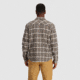 Outdoor Research Feedback Flannel Twill Shirt - Mens, Flint Plaid, 2XL, 3005132110010