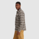 Outdoor Research Feedback Flannel Twill Shirt - Mens, Flint Plaid, 2XL, 3005132110010