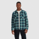 Outdoor Research Feedback Flannel Twill Shirt - Mens, Harbor Plaid, Small, 3005132608006