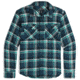 Outdoor Research Feedback Flannel Twill Shirt - Mens, Harbor Plaid, Small, 3005132608006