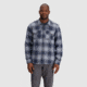 Outdoor Research Feedback Flannel Twill Shirt - Mens, Slate Plaid, 3XL, 3005131521011