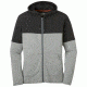 Outdoor Research Fifth Force Hoody, Men's, Charcoal Heather/Black, S 264815-chr hth/blk-S