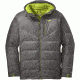 Outdoor Research Floodlight Jacket - Men's-Pewter/Lemongrass-Large