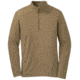 Outdoor Research Foundation Long Sleeve Zip Top - Mens, Coyote, Small, 2643550014006