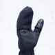 Outdoor Research Gripper Convertible Windbloc Mitts, Black, XL, 3221910001009