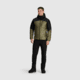Outdoor Research Helium Down Hoodie Jacket - Mens, Ranger Green/Black, M, 2775722779007