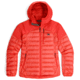 Outdoor Research Helium Down Hoodie Jacket - Womens, Sunrise, S, 2775912760006
