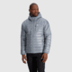 Outdoor Research Helium Down Hoodie - Mens, Slate, Small, 2775720930006
