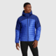 Outdoor Research Helium Down Hoodie - Mens, Topaz/Galaxy, Medium, 2775722568007