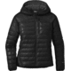 Outdoor Research Helium Down Hoodie - Womens, Black, Small, 2775910001006