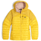 Outdoor Research Helium Down Hoodie - Women's, Saffron, Extra Large, 2775911187009