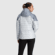 Outdoor Research Helium Down Hoodie - Womens, Titanium/Slate, Medium, 2775912383007