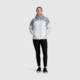 Outdoor Research Helium Down Hoodie - Womens, Titanium/Slate, Medium, 2775912383007