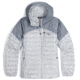 Outdoor Research Helium Down Hoodie - Women's, Titanium/Slate, Extra Small, 2775912383005