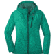 Outdoor Research Helium Rain Jacket - Women's, Jade, Small, 2753880715006