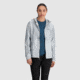Outdoor Research Helium Rain Ultralight Jacket - Womens, Titanium, Large, 3002361077008