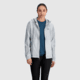 Outdoor Research Helium Rain Ultralight Jacket - Womens, Titanium, Large, 3002361077008