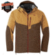 Outdoor Research Hemispheres Jacket - Mens, Carob/Honey, S, 2680731303006