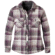 Outdoor Research Kalaloch Reversible Shirt Jac - Womens, Pacific Plum Plaid, XL, 2681341415009