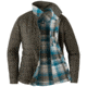 Outdoor Research Kalaloch Reversible Shirt Jac - Womens, Peacock Plaid, XS, 2681341414005
