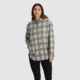 Outdoor Research Kulshan Flannel Shirt - Womens, Bone, Small, 3001110003006