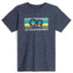 Outdoor Research OR Advocate Stripe T-Shirt, Naval Blue/Verdant, Large, 3002232621008