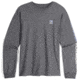 Outdoor Research OR Lockup Chest Logo Long Sleeve Tee, Charcoal/Topaz, Extra Large, 3002252625009