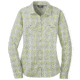 Outdoor Research Passage Long Sleeve Shirt - Womens, Alloy Plaid, Extra Small, 2692631499005