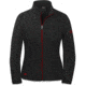 Outdoor Research Radiant Hybrid Jacket - Women's-Black/Flame-Medium