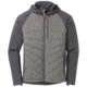 Outdoor Research Refuge Hybrid Hooded Jacket - Mens, Pewter/Storm, Small, 2691801352006