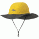 Outdoor Research Seattle Rain Hat, Yellow/Dark Grey, Small, 243505