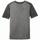 Outdoor Research Sequence Duo Tee, Men's, Pewter/Charcoal, XL 244050-pt/chr-XL
