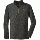 Outdoor Research Sequence Long-Sleeve Zip Top - Men's-Charcoal/Lemongrass-Small